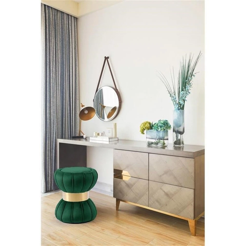 Colección Vino Moderna | Reloj de Arena Tapizado Terciopelo Contemporáneo en Forma de Ott... Foto 2 de 4