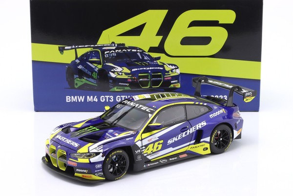 Bmw M4 GT3 #46 Vincitore Misano Gtwce 2023 Rossi Martin 1:18 Minichamps-image