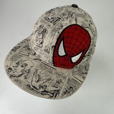 Marvel Ultimate Spider-Man Comic Strip Boys Snapback Hat Adjustable Baseball Cap