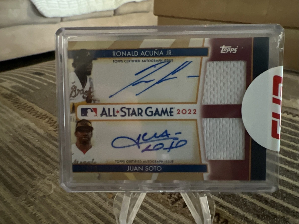 Juan Soto Baseball Sports Trading Cards & Accessories Memorabilia