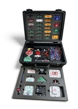 Elenco Snap Circuits Electronic SC-750R Case 7 With Instruction Manuals