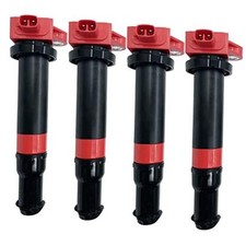 HIGH ENERGY Ignition Coil Pack Of 4 Compatible with Hyundai Accent Kia Rio
