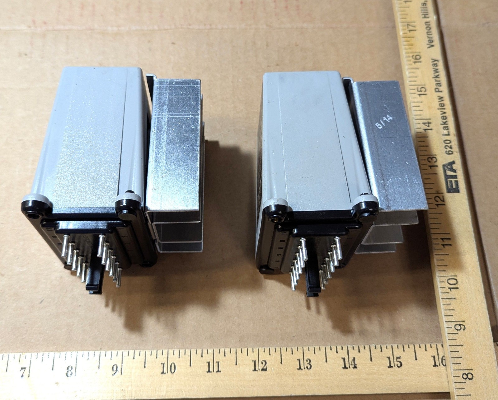 Lot Of Two [2] Tri-Tronics Checkmate Photo Controls Model PM-7400X5