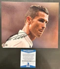 CRISTIANO RONALDO  Autographed photo 8x10 Beckett COA Signed Soccer Memorabilia