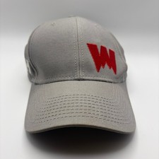 Helly Hansen Wilmot Pepsi Gray Cotton Baseball Cap 2016-17 Promo Embroidered