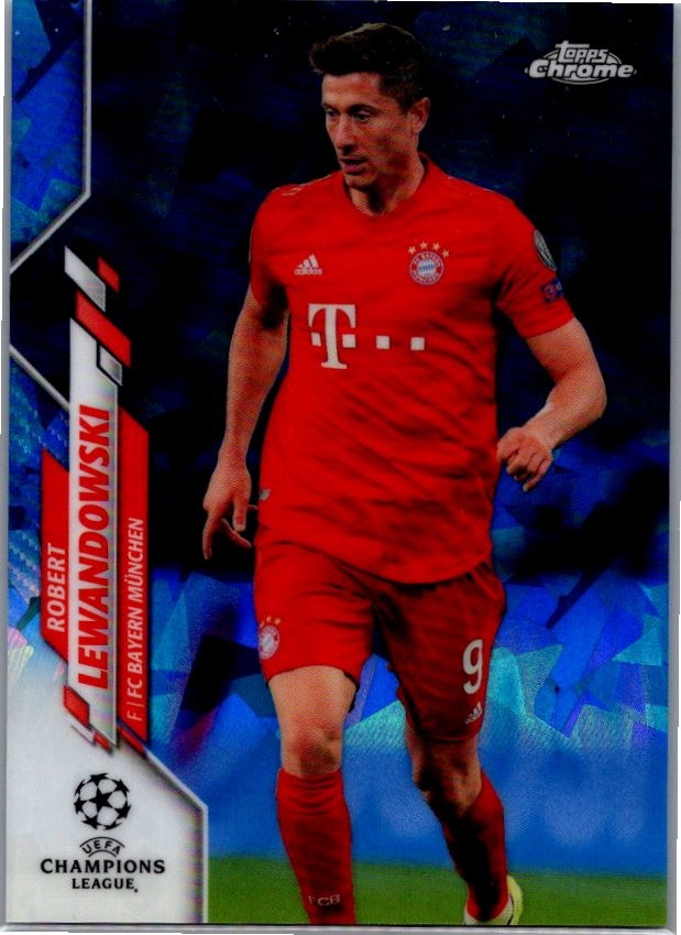 2019-20 Topps Chrome Sapphire Edition UEFA #73 Robert Lewandowski