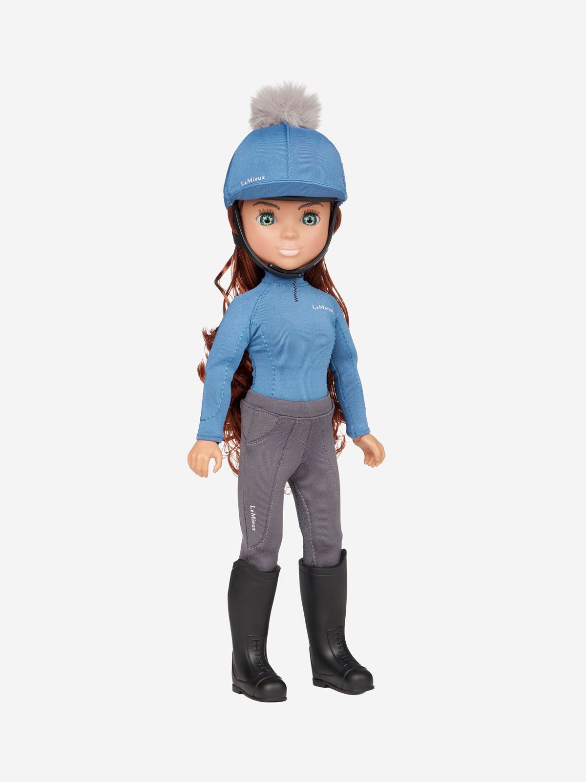 Lemieux Toy Rider Olivia Figure - Ice Blue Outfit - Toy Pony Horse Rider