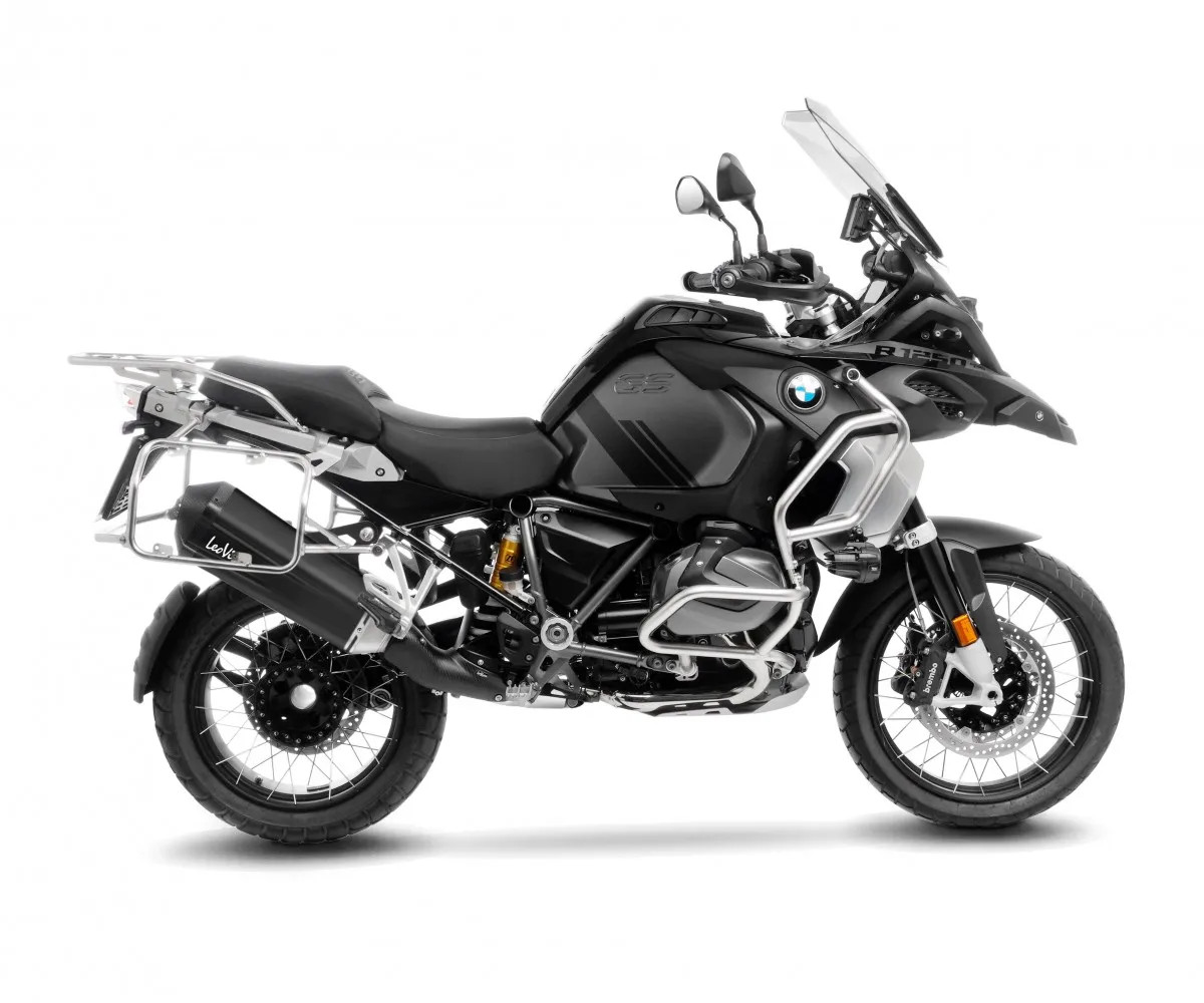 LeoVince Muffler exhaust LV-12 R BLACK EDITION EURO 3 BMW R 1200 GS 2013 2016
