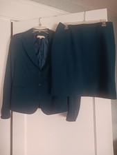 Jones New York Turquoise Womens Suit Skirt Size 10