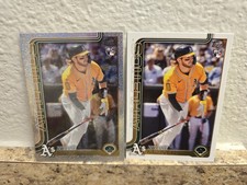 2025 Topps Update Sandglitter #US79 Willie MacIver (RC) & Base Card. Athletics 