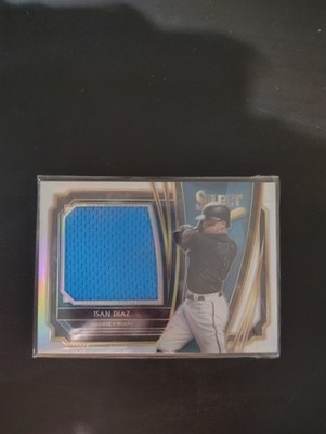2020 Panini Select #RJS-ID Isan Diaz Rookie Jumbo Swatch Holo #/250
