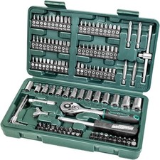 Mannesmann M29166 - Set chiavi a tubo, a cricchetto, In valigetta di plastica