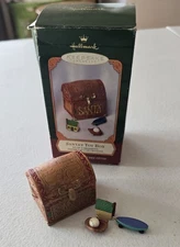 Hallmark Christmas Ornament Santa's Toy Box Set 2001 ~ Miniatures CUTE!