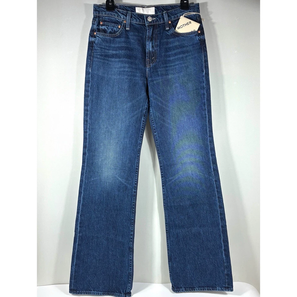 Pantalones de mezclilla Mother The Bookie Heel Bootcut Did You Bring Me Anything 27 nuevos con etiquetas 10865 1396 Foto 4 de 4