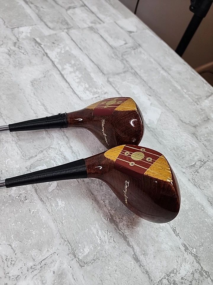 MacGregor Tommy Armour Vintage Driver Set 3 & 5 Woods Steel Shaft 2 Pcs RH - Image 4 of 4