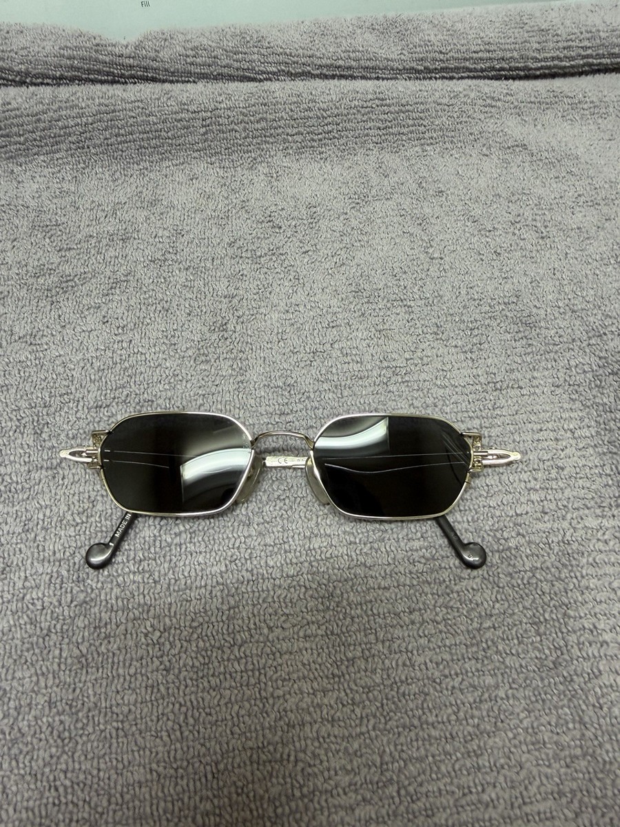Jean Paul Gaultier silver sunglasses with Black Accents sunglasses lunette arceau unisex silver - JEAN PAUL GAULTIER  main image 4
