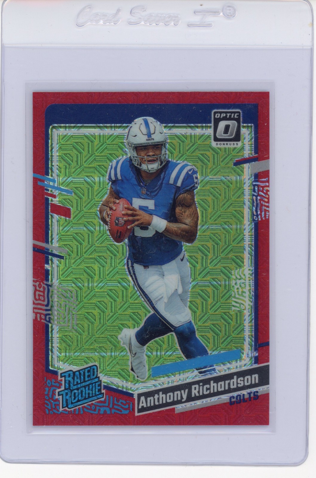 Anthony Richardson #247 Red Mojo SSP 2023 Optic Rated Rookie RC Colts
