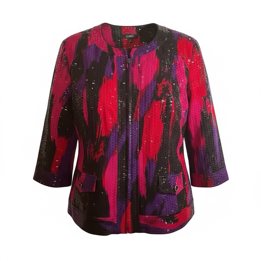 Elementz Sequin Statement Jacket (XL) - image 2
