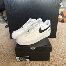 Men's Size 11 Supreme Nike Air Force 1 Low AF1 White Black CU9225-102 Brand New