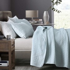 Quilt Set California King Quilt Classic Geometric Oversized King Aqua Blue