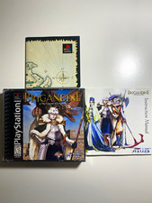 Brigandine PlayStation 1 PS1 Complete CIB W/Reg. Card + Map !READ!