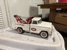 Vintage 1960's Tonka AA Wrecker Dodge Truck Pressed Steel Service Tow Truck