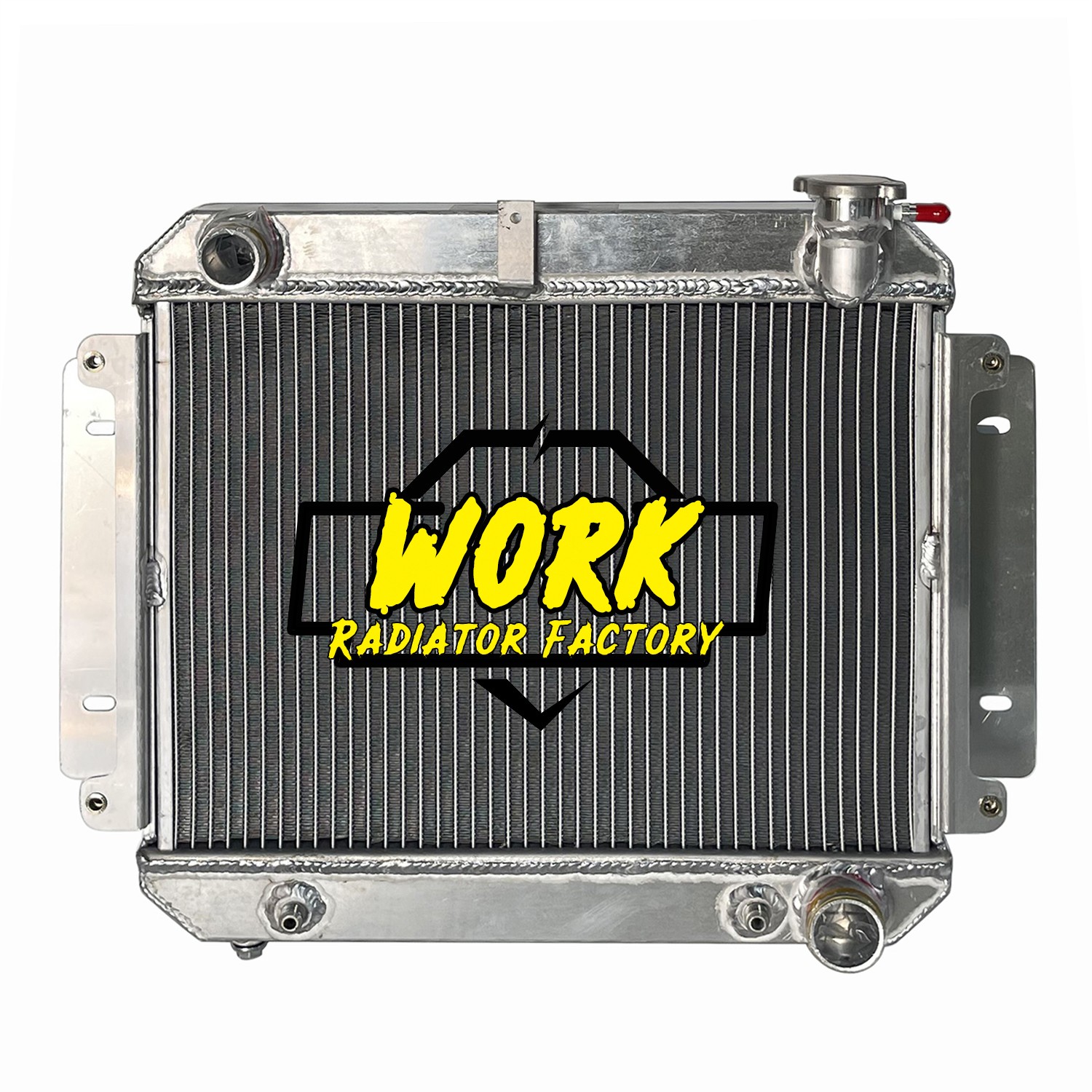 057815200B All Aluminum Radiator for Ford Courier 1972-1982 1973 1.8L 2.0L 2.3L