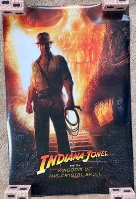 Indiana Jones & the Kingdom of the Crystal Skull 2008 Movie Poster 22.5x34 RLD