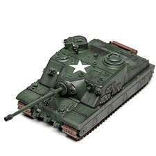 14cm Diecast Alloy 1/72 WWII British Army A39 Tortoise Tank Model Toy Gift