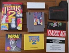 Vintage Tetris 2 Nintendo (NES, 1993) W/Manual, Dust Sleeve & Box CIB READ