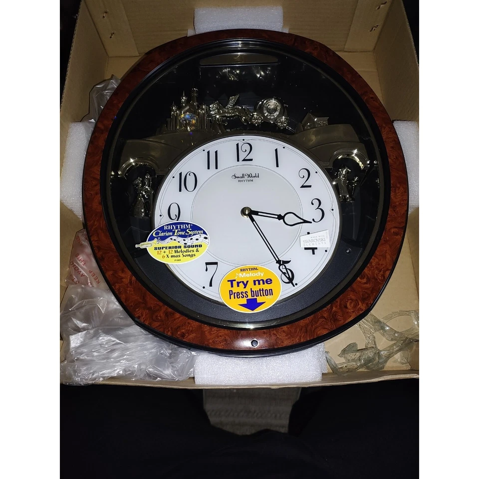 Rhythm Clocks Princess Fantasy Musical Wall Clock (4MH862WU23) - Image 3 of 4