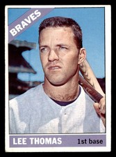 1966 Topps #408 Lee Thomas