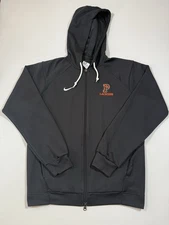 Nike Princeton Tigers Hoodie Mens Medium Full Zip Dri-Fit Team Issue Lacrosse