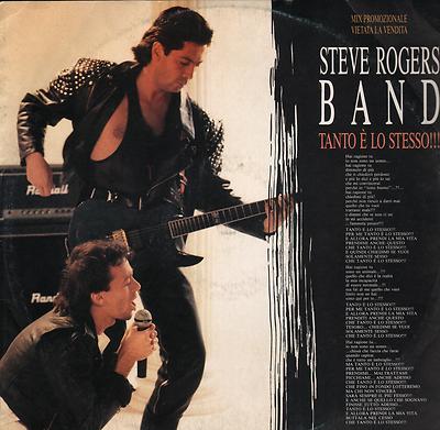 STEVE ROGERS BAND - RARE MIX 12 ZOLL PROMO 1989 '' SO VIEL IST GLEICH '' 