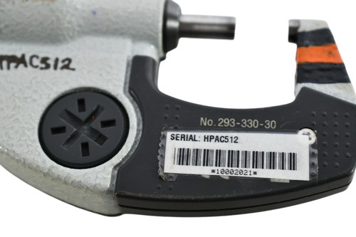 Mitutoyo 293-330-30 1'' Ratchet Stop Micrometer (W/SPC) IP65 - Picture 5 of 6