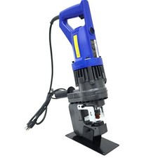 Electric Hydraulic Hole Puncher Steel Plate Hole Punching Machine 110V