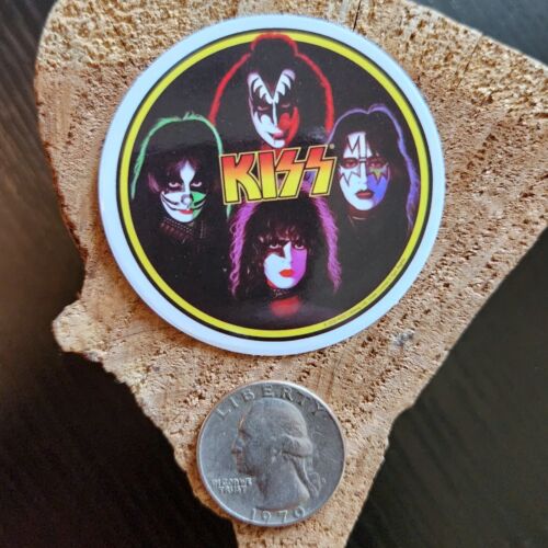 Tú eliges: calcomanías pegatinas de color vinilo en blanco y negro KISS - varios tamaños - Imagen 5 de 5
