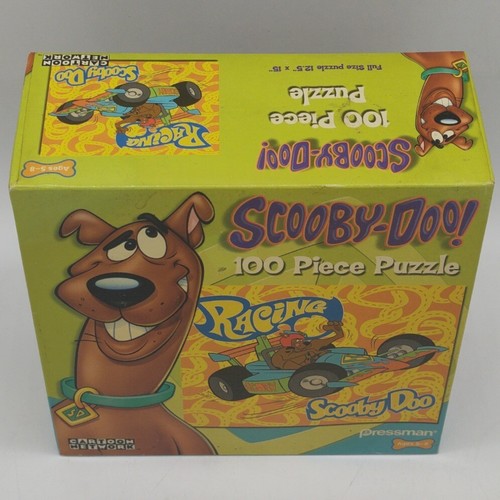 Scooby Doo Racing 100 Piece Puzzle Pressman Cartoon Network New - Picture 4 of 4