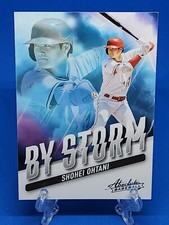 2022 Panini Absolute Baseball SHOHEI OHTANI By Storm Insert #BYS-6 Angels
