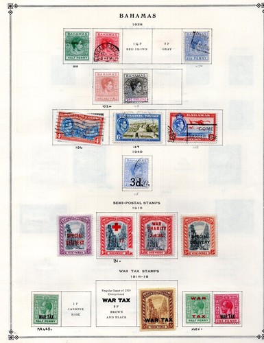 BAHAMAS 1938-1981 COLECCIÓN DE 375+ SELLOS EN PÁGINAS DE ÁLBUM SCOTT EN SU MAYORÍA COMO NUEVO - Imagen 2 de 24