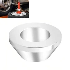 Car Manual Tire Changer Centering Cone Aluminum Upgrade Wheel Hold Down Cone ×1