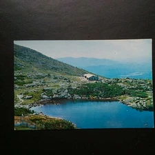 MT. WASHINGTON, NH * LAKES-of-the-CLOUDS /A.M.C. HUT* UNPOSTED CHROME Early '60s