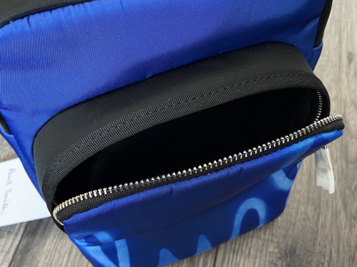 PAUL SMITH SPRAY LOGO CROSSBODY FLIGHT BAG RETAIL BNWT - Picture 11 of 15