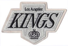 1988-97 ERA LOS ANGELES KINGS NHL HOCKEY VINTAGE 6" TEAM LOGO PATCH WHITE BORDER