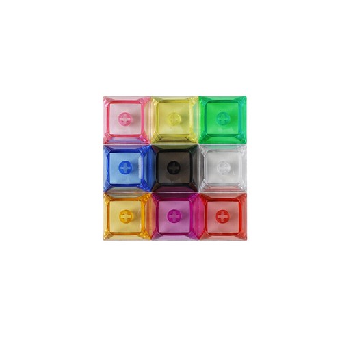 XDA 2 Keycaps Mechanical Keyboard Ball Caps Gamer Crystal Keycaps Mx Switches - Photo 6/21