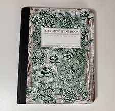 Decomposition Book composition notebook Journal SUCCULENT GARDEN Michael Roger