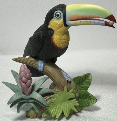 Lenox Keel-billed Toucan Figurine Exotic Bird Handcrafted - Picture 2 of 11