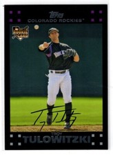 TROY TULOWITZKI  ROCKIES RC  2007 TOPPS #135