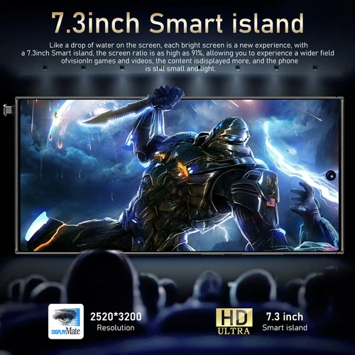 Neu S24 Ultra 5G Smartphone 7,3" Fabrik entsperrt Android 13 Handys Dual SIM - Bild 5 von 30