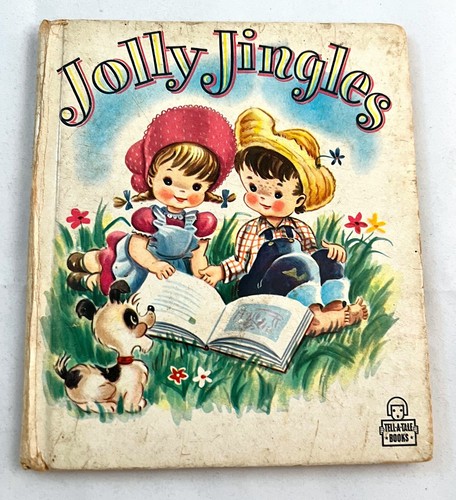 Book. Jolly Jingles. “Tell-A-Tale” Whitman Series. Vintage. Copyright 1949 - Picture 7 of 7